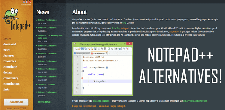 notepad++ online for mac